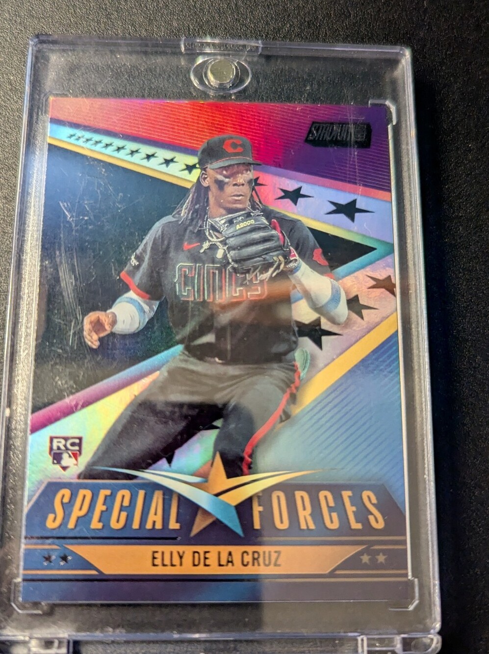 Topps Special Forces Baseball Card Elly De La Cruz 18/99